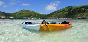 3 kayaks in Saint Maarten